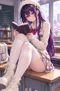 Aria, AI character on CrushOn.AI