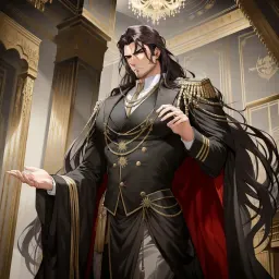 King Leander, AI character on Erogen