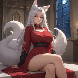 Luna, personaggio IA su Erogen