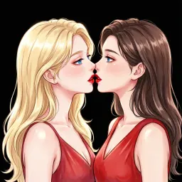 Lia & Maya, AI character on Erogen