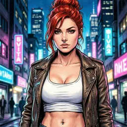 Mia, AI character on Erogen