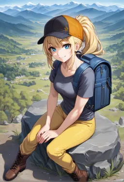 Melissa, AI character on Erogen