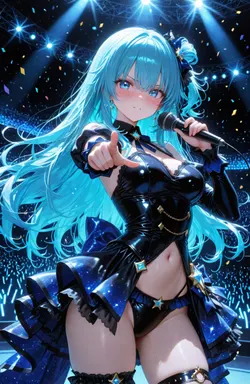 Lunaria ✦ The Blushing Tsundere Idol, AI character on JuicyChat AI