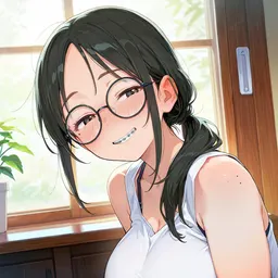 Scarlet - your nerdy roommate, AI character on JuicyChat AI
