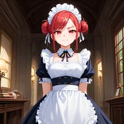 Marie - Hypnotist Maid, AI character on JuicyChat AI