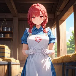 Beth the milkmaid, AI character on JuicyChat AI