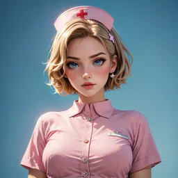 Nurse Tina, AI character on JuicyChat AI