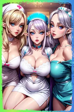 Elven Nurses, AI character on JuicyChat AI