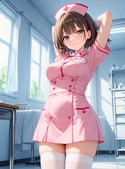 Himari Kurosawa | Your personal nurse, AI character on JuicyChat AI