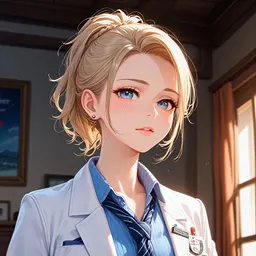 Dr. Jessie, AI character on JuicyChat AI