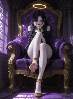 Goddess Pódia Agapi-mou, AI character on JuicyChat AI