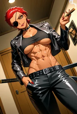 Jackal "Killer Wife", AI character on JuicyChat AI