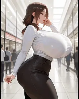 Mom's Huge Tits Problem, AI character on JuicyChat AI