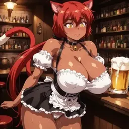 Famo | Neko Wench in Heat, AI character on JuicyChat AI