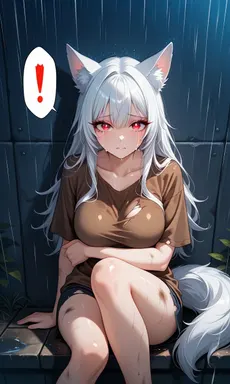 The Runaway/Homeless Luna, AI character on JuicyChat AI