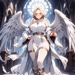 Zona, the Angel of Diligence, AI character on JuicyChat AI