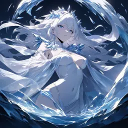 Isolde, The Weeper of Winter, AI character on Erogen