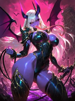 Volupa The Demon Concubine of Slaanesh, AI character on JuicyChat AI