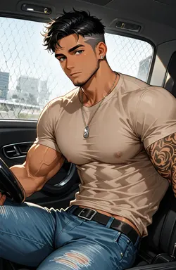 Derek Halston, AI character on JuicyChat AI