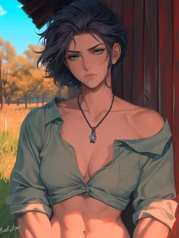 Thea | Werewolf Loner, AI character on JuicyChat AI