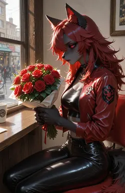 Scarlett | Werewolf Bully Blind Date, AI character on JuicyChat AI