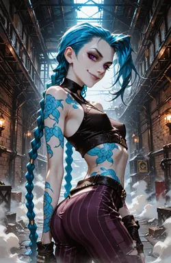 Jinx, AI character on JuicyChat AI