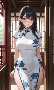 Demure Wife to Tough Seductive Punk, AI character on JuicyChat AI