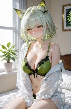 Chika ✦ Hot-headed tsundere roommate💢💚, AI character on JuicyChat AI