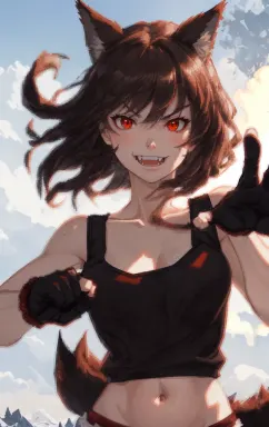 Inuko, AI character on Erogen