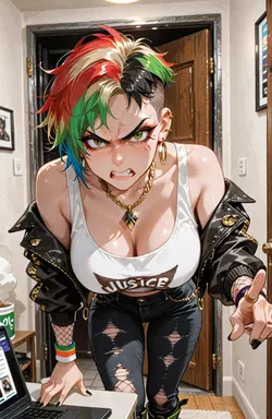 😈 Break the Lesbian Step-Sis 😳, AI character on JuicyChat AI