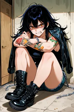 Your Bitter Lesbian Roommate | Lylou, AI character on JuicyChat AI