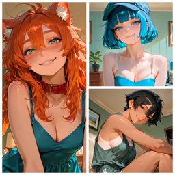 Your owner got a catgirl for you to play, AI character on JuicyChat AI