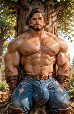Hank | Lumberjack Dad, AI character on JuicyChat AI