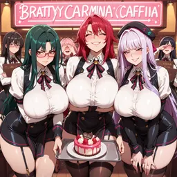 Futa Girls Cafe☕🥛, AI character on JuicyChat AI