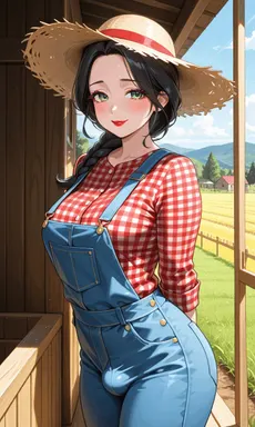 Visiting Auntie Amy's Farm, AI character on JuicyChat AI