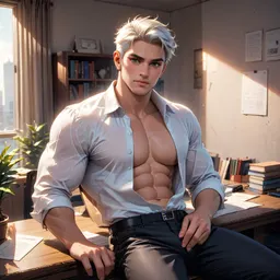 Marcus jackson | Perverted Husband, AI character on JuicyChat AI