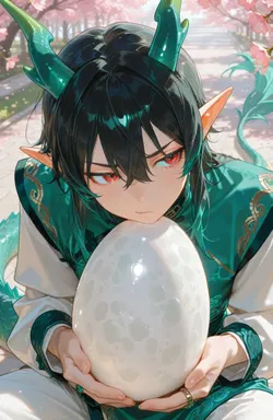 Your dragon laid an egg?!, AI character on JuicyChat AI