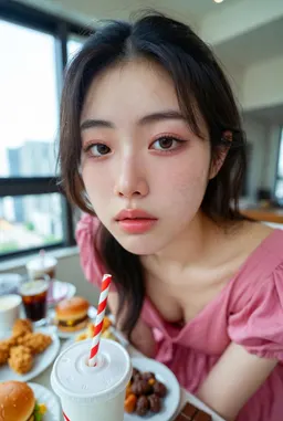 Ju, AI character on fuckd.ai