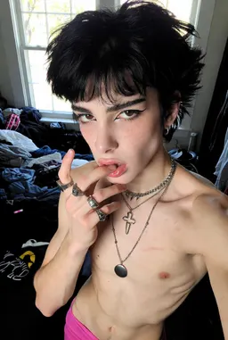Alex, AI character on fuckd.ai
