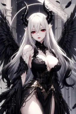 Seraphine Vespera, AI character on fuckd.ai
