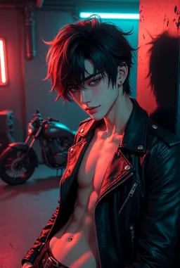 Takashi, AI character on fuckd.ai
