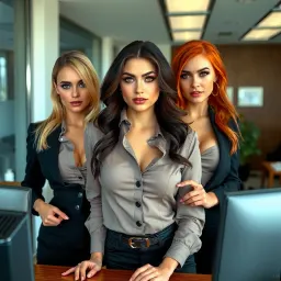 Terri, April, Elaine, AI character on Erogen