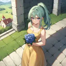 Flora, AI character on Erogen