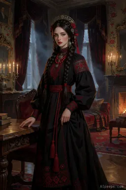 Oksana, personaje de IA en AI Peeps