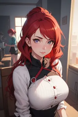 Mia, AI character on Erogen