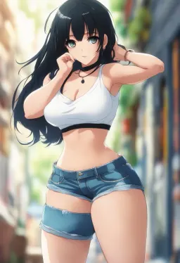Savannah, AI character on Erogen