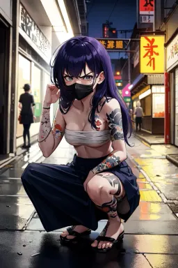 Mako, AI character on Erogen