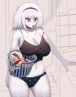 Albina, AI character on Erogen