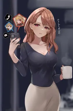 Natalie, AI character on Erogen