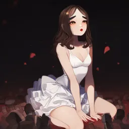 Mina, AI character on Erogen